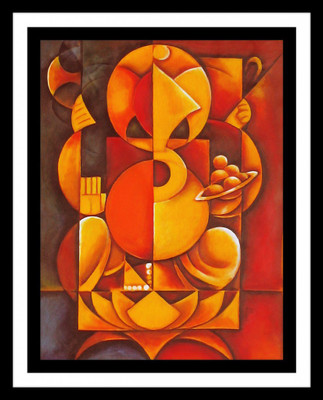 33% OFF on Modern Ganesha Fine Art Print