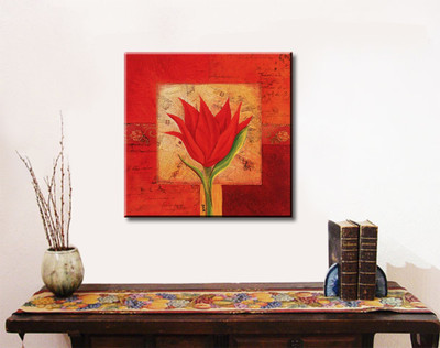 55% OFF on Red Flower Art Print Canvas Art 55% OFF on Red Flower Art Print Canvas Art