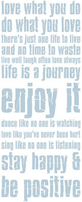 8% OFF on Love What you do Enjoy It Paper Print 8% OFF on Love What you do Enjoy It Paper Print