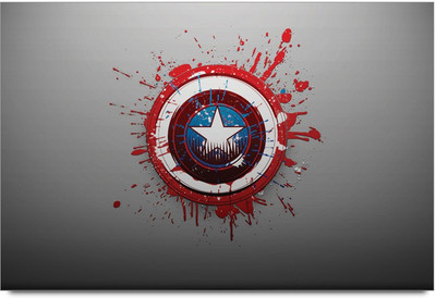 34% OFF on Beautiful Captain America Shield Logo Paper Print
