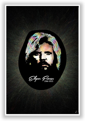 37% OFF on PosterGuy Edgar Froese Music Legends and Bands Poster Paper Print