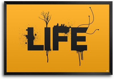 53% OFF on Life Typography Fp00004187 Framed Photographic Paper 53% OFF on Life Typography Fp00004187 Framed Photographic Paper