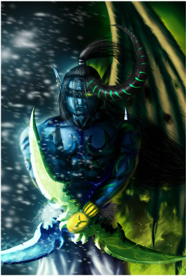 57% OFF on Terrorblade and Antimage Fusion from Warcraft Paper Print 57% OFF on Terrorblade and Antimage Fusion from Warcraft Paper Print