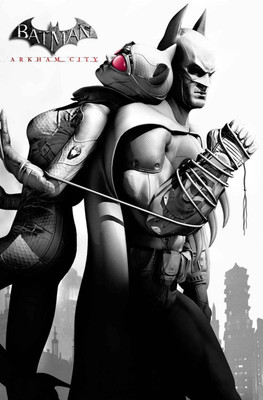 48% OFF on Batman Arkham City 24x36 Inch Large Poster - Da Vinci Posters Photographic Paper