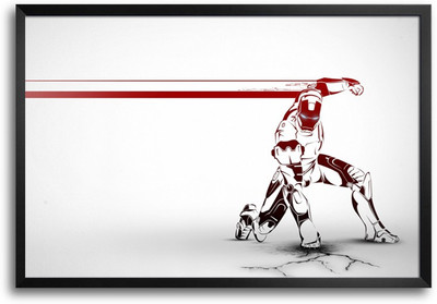 46% OFF on ShopMantra Iron Man Punch Laminated Frame Poster Paper Print 46% OFF on ShopMantra Iron Man Punch Laminated Frame Poster Paper Print