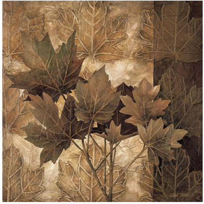 Montage - Leaf Patterns II Fine Art Print