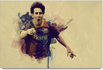 34% OFF on Lionel Messi Paper Print