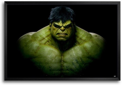 53% OFF on Hulk Fp00003783 Framed Photographic Paper