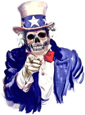 37% OFF on Uncle Sam Skull Photographic Paper