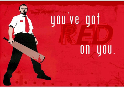 37% OFF on Shaun Of Dead Poster (18 x 12 Inches) by Shopkeeda Paper Print