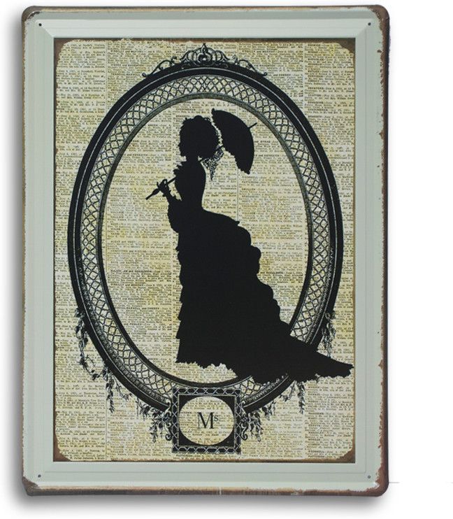 80% OFF on Mrs/Miss Women Metal Plate Fine Art Print