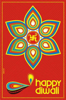16% OFF on Poster - May This Diwali Light Up New Dreams Paper Print