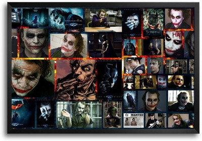 74% OFF on Joker Collage Fp00004121 Framed Photographic Paper