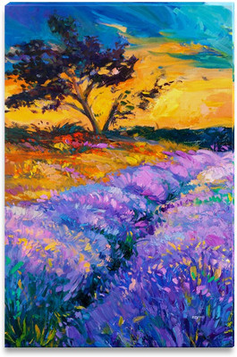 37% OFF on Lavender Fields on Canvas Art