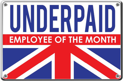 37% OFF on Underpaid Employee of the Month Paper Print 37% OFF on Underpaid Employee of the Month Paper Print