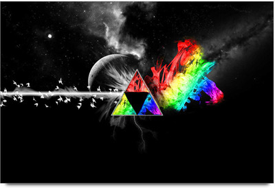 53% OFF on Pink Floyd Spectrum Poster Paper Print