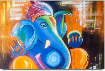 50% OFF on Colorful ganesha Paper Print 50% OFF on Colorful ganesha Paper Print