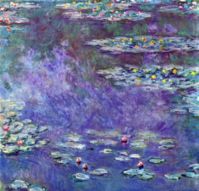 8% OFF on Water Lily Pond #3 by Monet Canvas Art 8% OFF on Water Lily Pond #3 by Monet Canvas Art