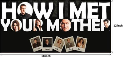 62% OFF on How I Met Your Mother Poster Photographic Paper