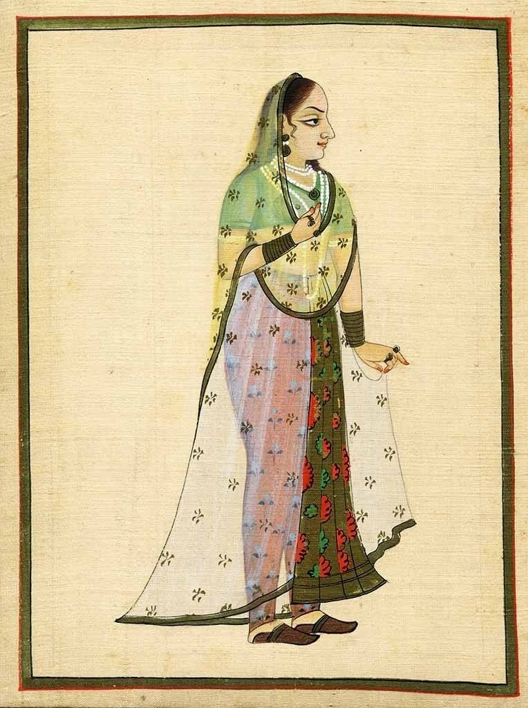 55% OFF on Beautiful Queen Mughal Miniature Fine Art Print 55% OFF on Beautiful Queen Mughal Miniature Fine Art Print