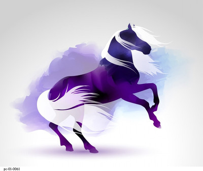 70% OFF on Without Frame - Flying Horse 17-1 Canvas Art