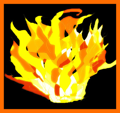 50% OFF on The fire Paper Print 50% OFF on The fire Paper Print