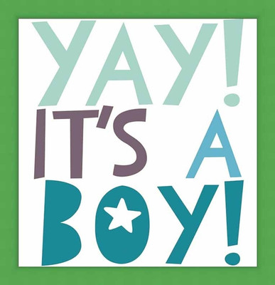 42% OFF on Painting Mantra Framed - Yay It's A Boy Paper Print