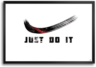 74% OFF on Just Do It Fp00004383 Framed Photographic Paper