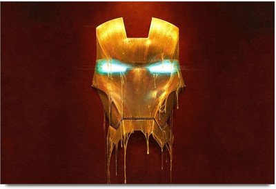 62% OFF on Melting Ironman Face Paper Print 62% OFF on Melting Ironman Face Paper Print