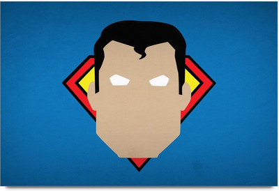 75% OFF on Minimalist Superhero 2 Paper Print 75% OFF on Minimalist Superhero 2 Paper Print