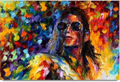 25% OFF on The Michael Jackson Hand Painting Paper Print 25% OFF on The Michael Jackson Hand Painting Paper Print