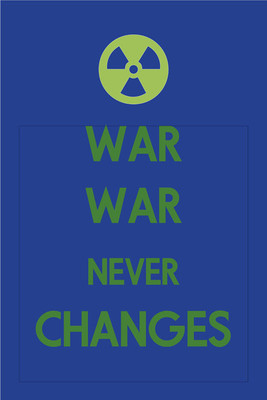 6% OFF on War Never Changes Paper Print