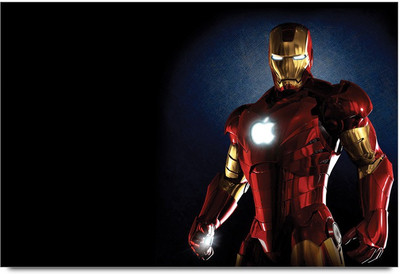 75% OFF on Apple Iron Man Paper Print 75% OFF on Apple Iron Man Paper Print