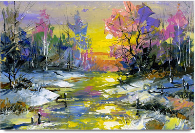 53% OFF on Oil Paint Scenery Canvas Laminated Poster Paper Print 53% OFF on Oil Paint Scenery Canvas Laminated Poster Paper Print