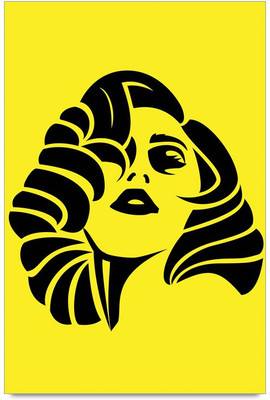 77% OFF on Shoprock Beautiful Hairstyle Of A Beautiful Lady Photographic Paper