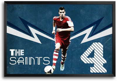 46% OFF on Shopmantra Morgan Schneiderlin Footballer Laminated Frame Poster Paper Print