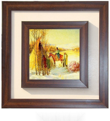 26% OFF on Lila Painting DVL- M-1011 With Wooden Frame Canvas Art 26% OFF on Lila Painting DVL- M-1011 With Wooden Frame Canvas Art