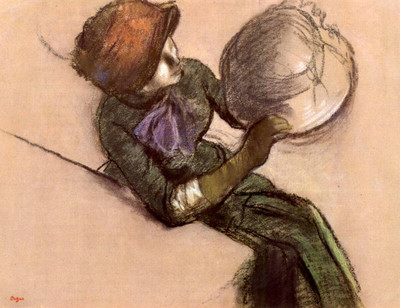 8% OFF on The milliner #2 by Degas Canvas Art