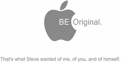 75% OFF on Artmagik Be Original Steve jobs Poster Fine Art Print
