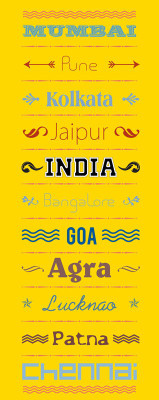 37% OFF on Travel in India Yellow Paper Print