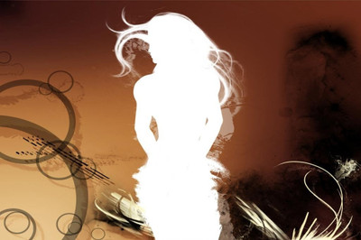 62% OFF on Girl Silhoutte Art Poster Photographic Paper