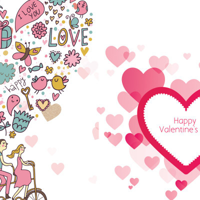 57% OFF on ShopMantra Bicycle Love Couple Poster Paper Print
