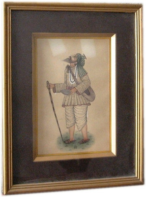 31% OFF on ICB Fakir panting on paper Paper Print