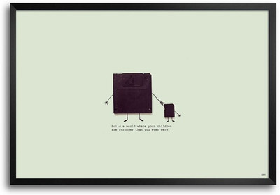 74% OFF on Stronger Future Fp00004483 Framed Photographic Paper