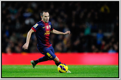 50% OFF on Andres Iniesta Poster Paper Print