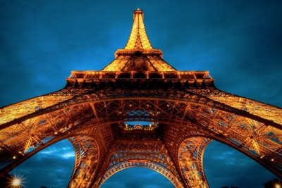 70% OFF on Paris At Night Poster131019 Photographic Paper