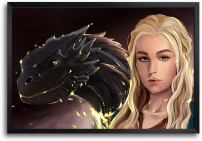 46% OFF on ShopMantra Game of Thrones Khaleesi Laminated Frame Poster Paper Print 46% OFF on ShopMantra Game of Thrones Khaleesi Laminated Frame Poster Paper Print