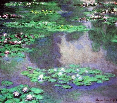 16% OFF on Sea Roses Water landscape Medium by Monet Fine Art Print