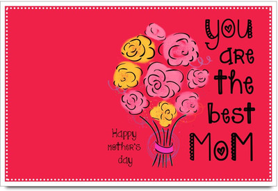 53% OFF on Happy Mother's Day -SMFP00002221 Laminated Poster Paper Print