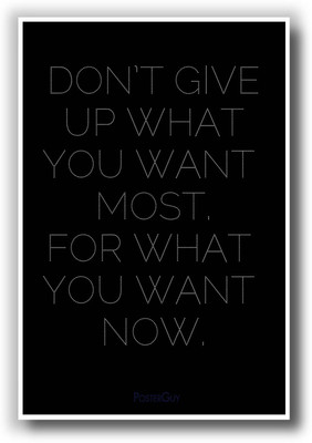27% OFF on PosterGuy Don't Give Up Motivational Quote Poster Paper Print 27% OFF on PosterGuy Don't Give Up Motivational Quote Poster Paper Print